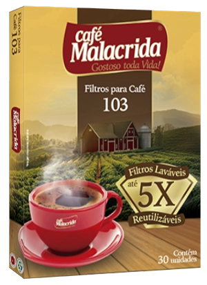 Caixa do filtro para café